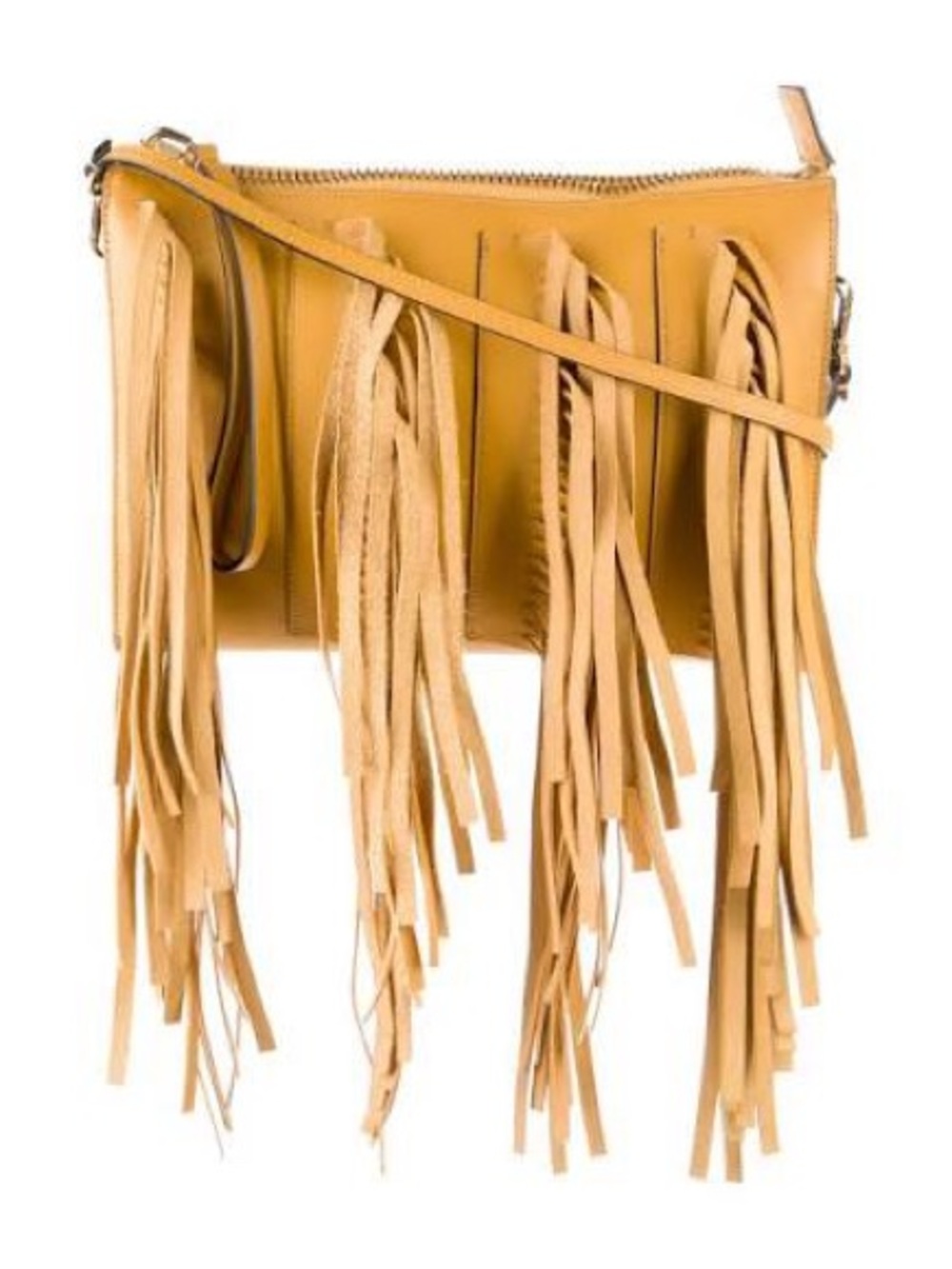 Marni Leather Fringe Crossbody Bag